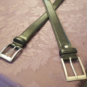 NWOT Bundle of men's belts